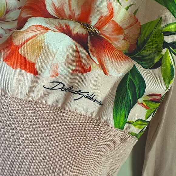 Dolce and Gabbana High Cuff Silk Sweater - Picture 12 of 15